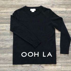 Kate Spade broome street oh la la sweater